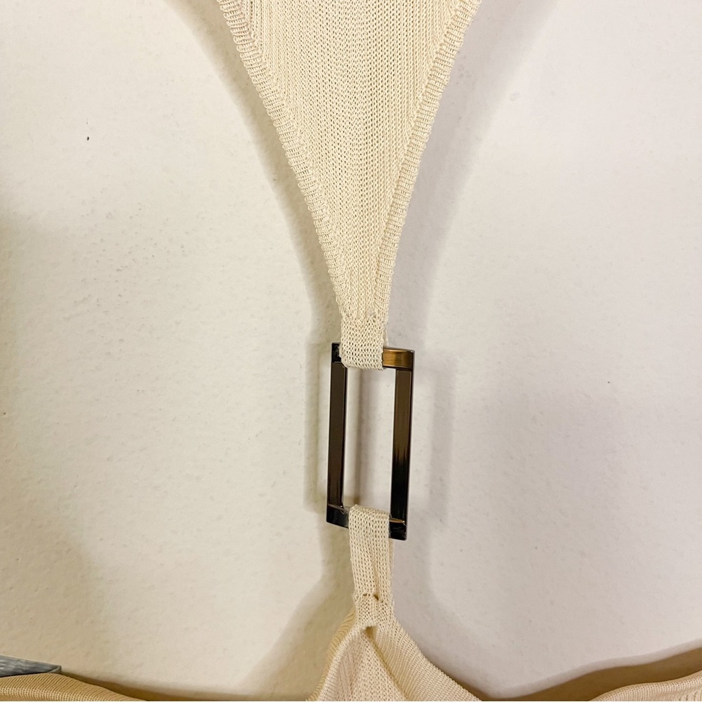 AYA MUSE | Bella Cut Out Dress in Sand Size: XS - Picture 6 of 7